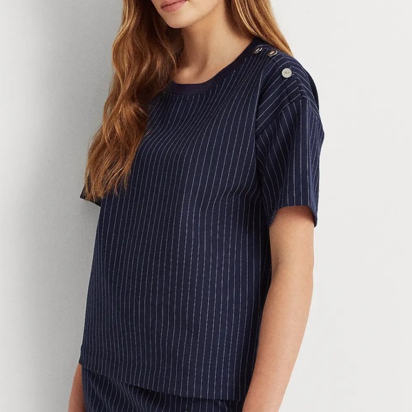 Ralph Lauren Black Label Stripped Top Size‎ Medium - Picture 1 of 12
